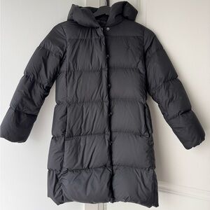 Ralph Lauren Black puffer coat with hood